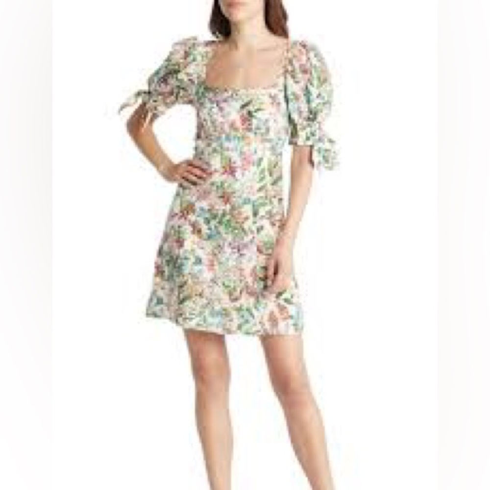 & other stories botanical dress size 8
